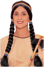 Picture of Black Native American Squaw Wig