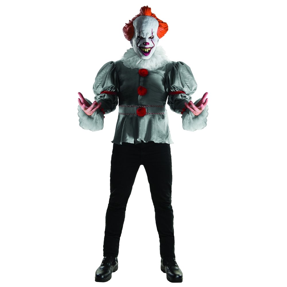 Picture of IT the Movie Pennywise Deluxe Adult Mens Costume