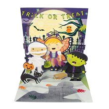 Picture of Scary Shadow Halloween Pop-Up Greeting Card