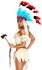 Picture of Indian Tribal Tease Adult Womens Costume