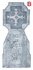 Picture of Tombstone with Cross (More Styles)