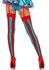 Picture of Red & Blue Striped Thigh Highs