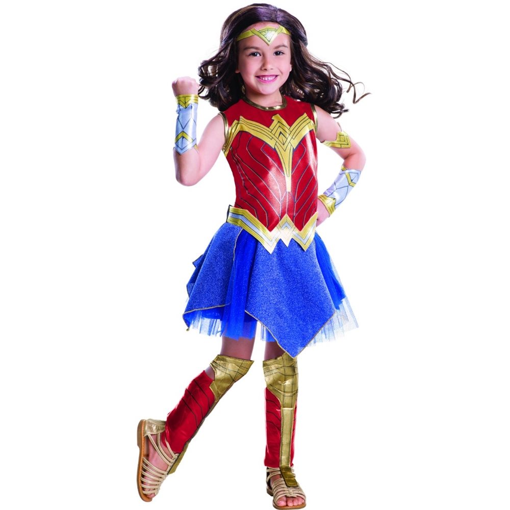 Picture of Justice League Deluxe Wonder Woman Child Costume