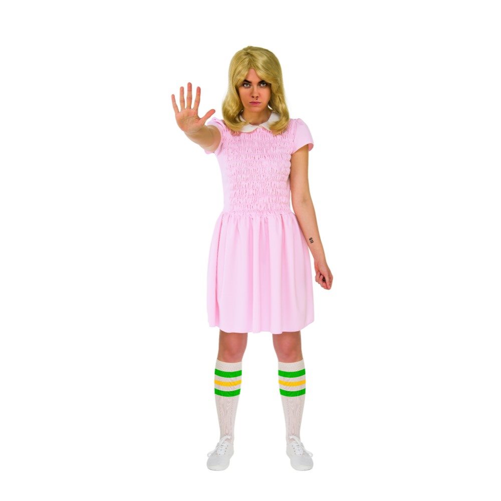 Picture of Stranger Things Eleven Dress Adult Womens Costume