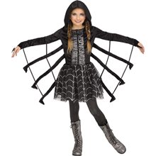 Picture of Sparkling Spider Dress Child Costume