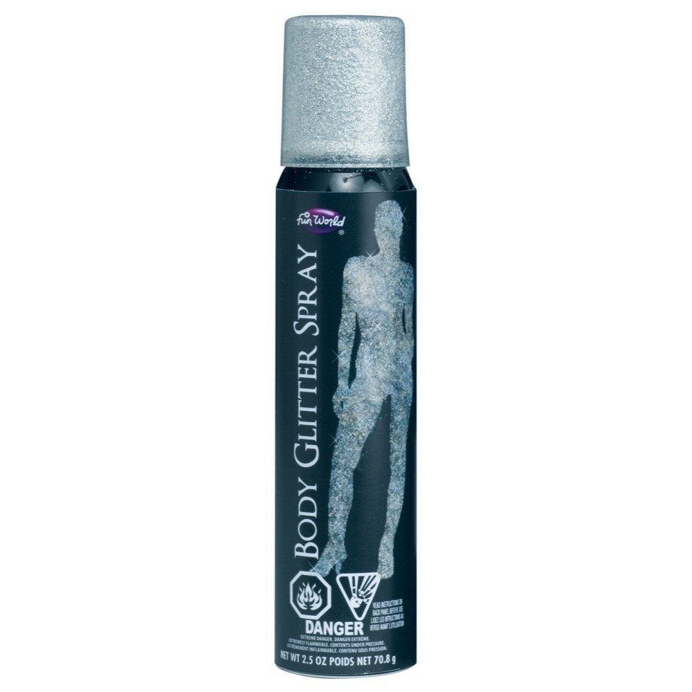 Picture of Silver Glitter Body Spray 2 oz