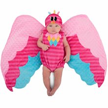 Picture of Sweet Owl Newborn Costume with Swaddle Wings