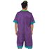 Picture of Villain Jokester Jumpsuit Adult Mens Costume