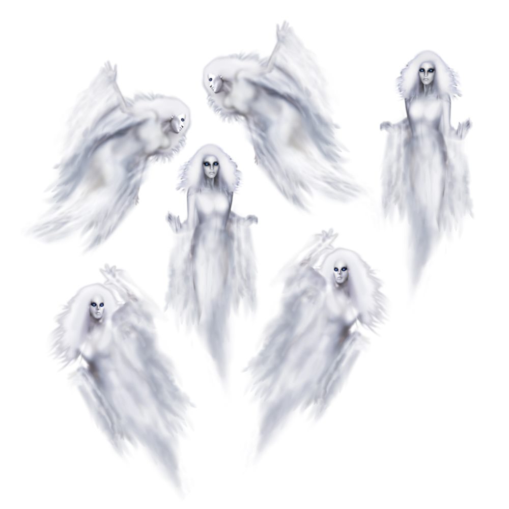 Picture of Ethereal Ghost Decorations