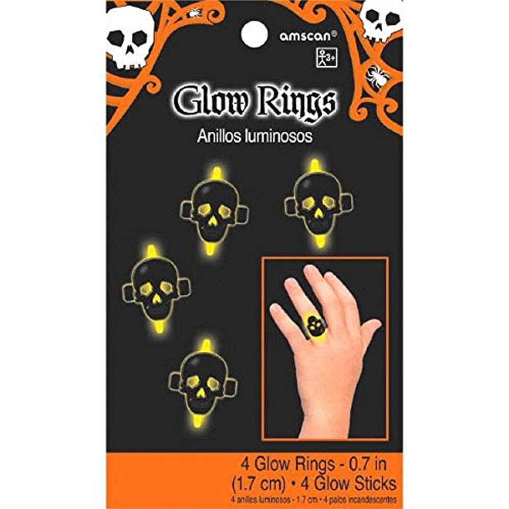 Picture of Skull Glow Rings 4ct