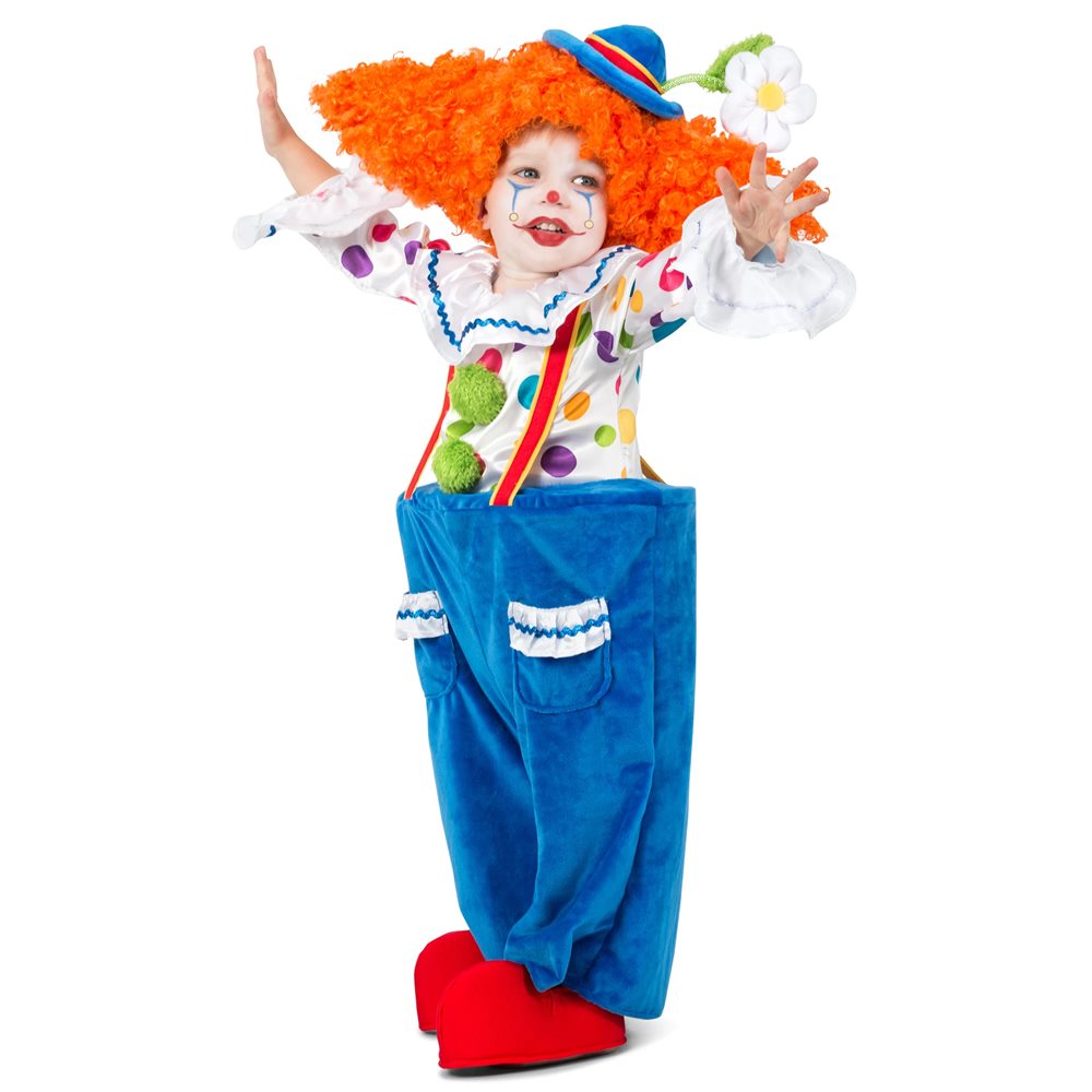 Picture of Colorful Circus Clown Child Costume