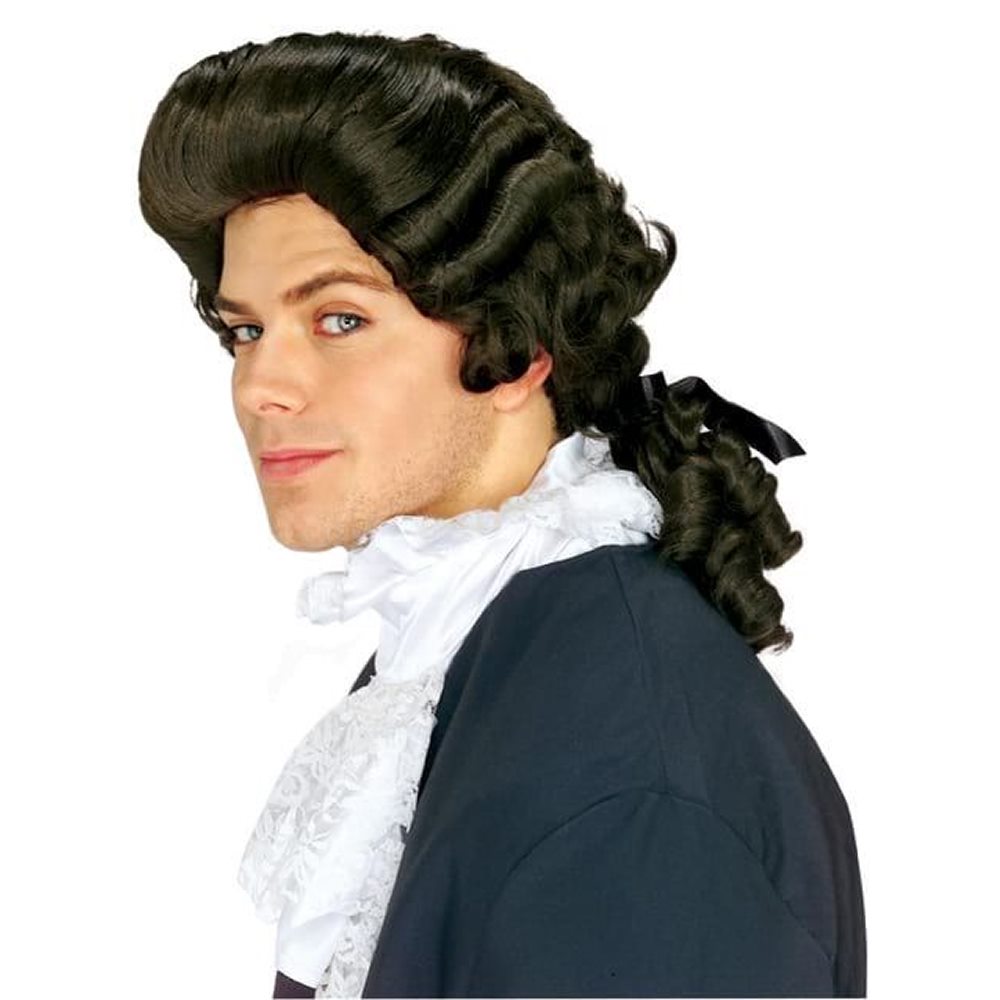 Picture of Brown Colonial Man Wig