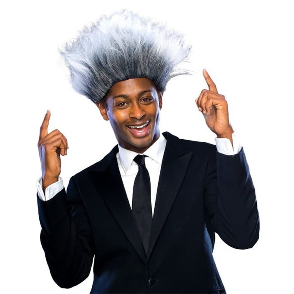 Picture of Grey Promoter Wig