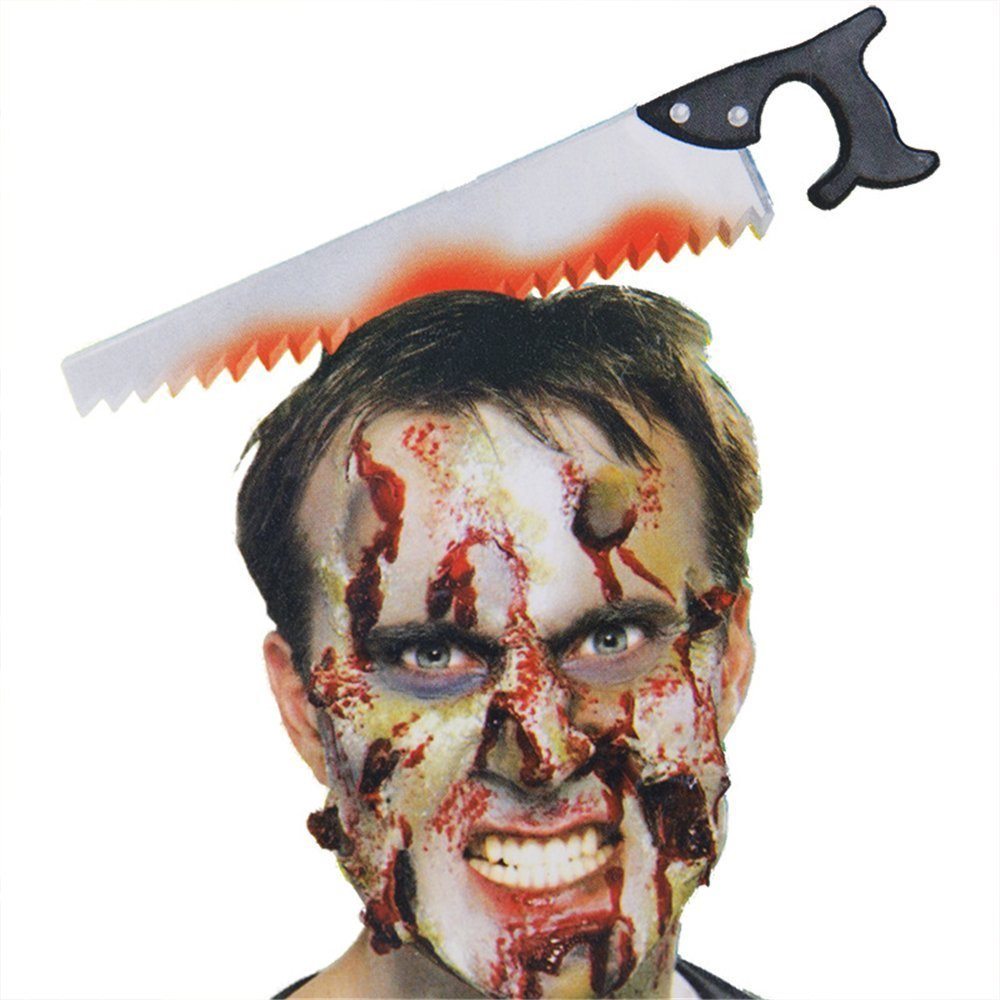 Picture of Bloody Saw in the Head Headband