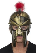 Picture of Roman Gladiator Gold Helmet
