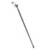 Picture of Vintage Plastic Pistol Handle Black Metal Walking Cane