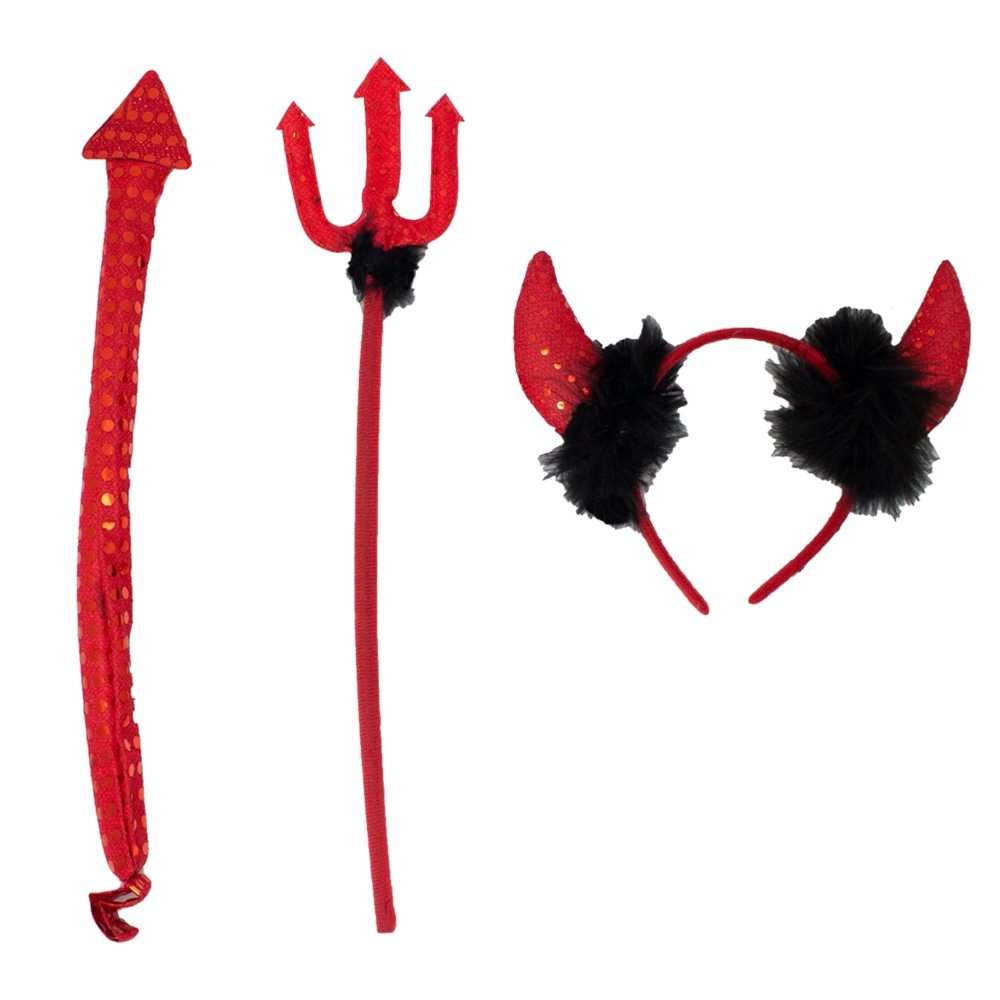 Picture of Shiny Devil Accessory Set