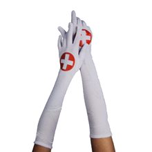 Picture of White Nurse Gloves