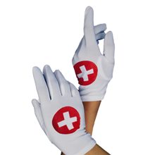 Picture of White Nurse Short Gloves