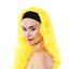 Picture of Yellow Funky Long Wig