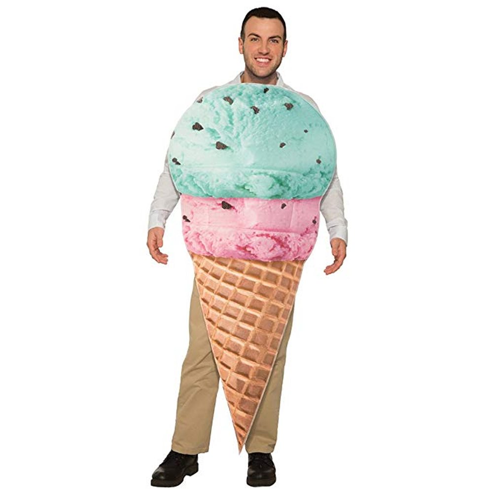Picture of Ice Cream Cone Adult Unisex Costume