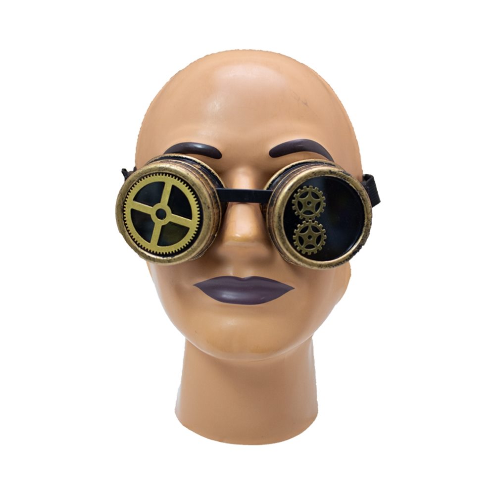 Picture of Gold Steampunk Goggles