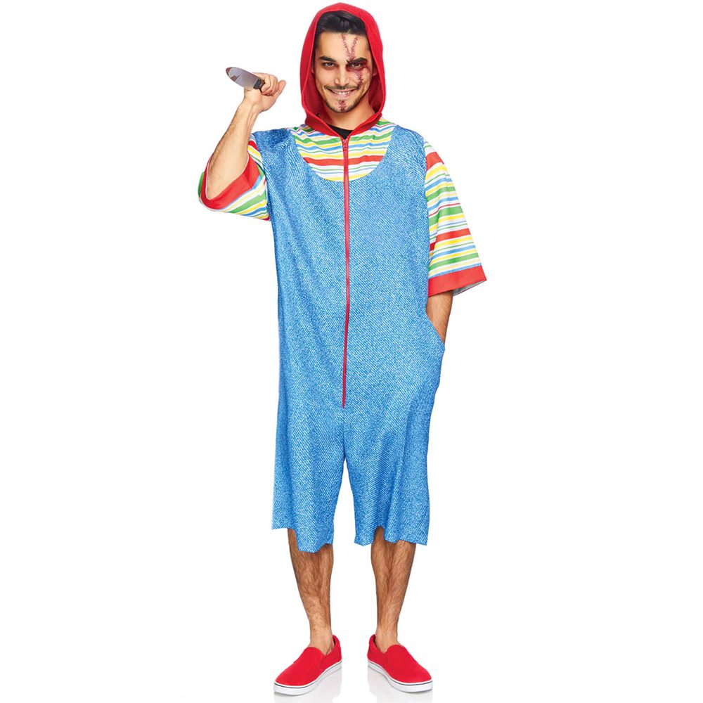 Picture of Creepy Chucky Killer Doll Adult Mens Costume
